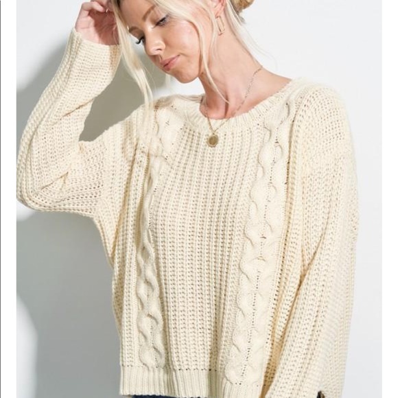 Miss Ivory Knit Sweater - Picture 4 of 4